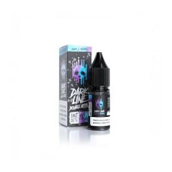 Liquid DARK LINE DOUBLE SALT 10ml - Grape Menthol 20mg | Eliq Vapoteur